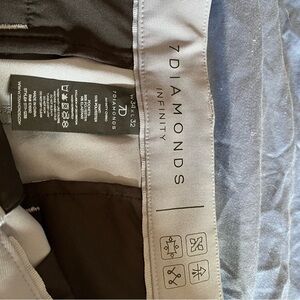 7 Diamonds Light Gray Trousers
